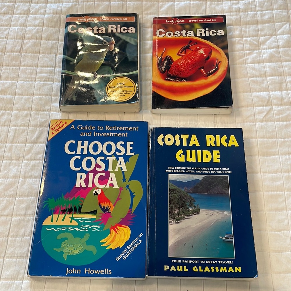Bundle Costa Rica guide books lonely planet retire travel